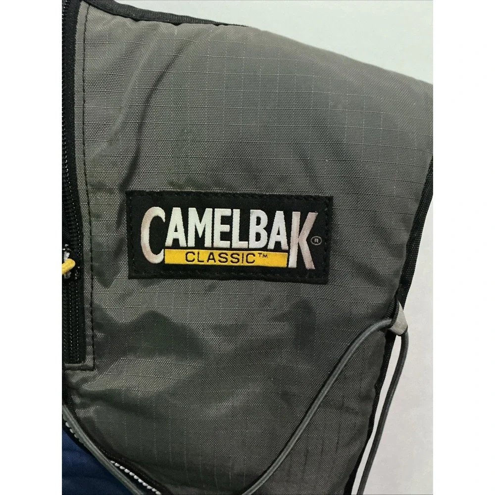 CamelBak Classic Blue Gray Backpack Hydration Pack 2L NO BLADDER